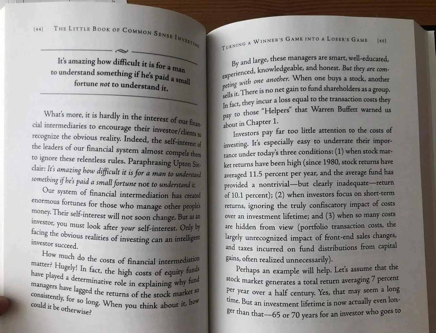 Customer photo of Vanguard Custodial Roth IRA guide book pages showing investment options