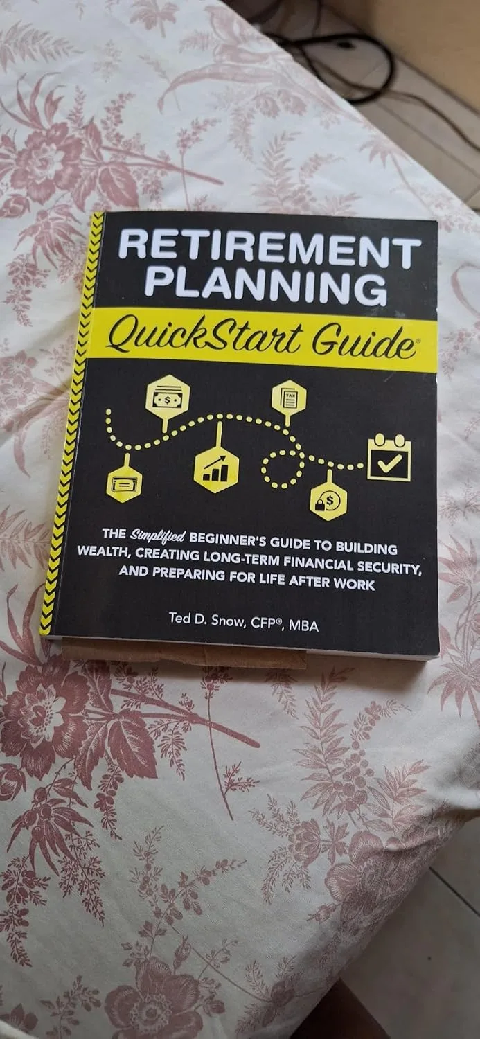 Customer photo of Roth conversion strategy guide showing tax planning tables and retirement income charts